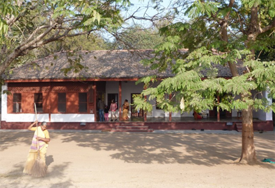 El Ashram de Sabarmati fundado por Gandhi